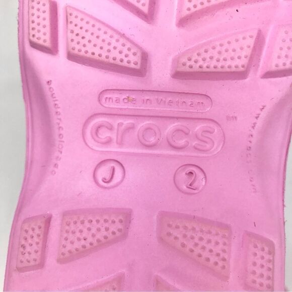 CROC Handle It Pink Lightweight Waterproof Shorty Boots - Picture 15 of 16